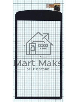 Сенсорное стекло (тачскрин) для OPPO N1 mini, черное