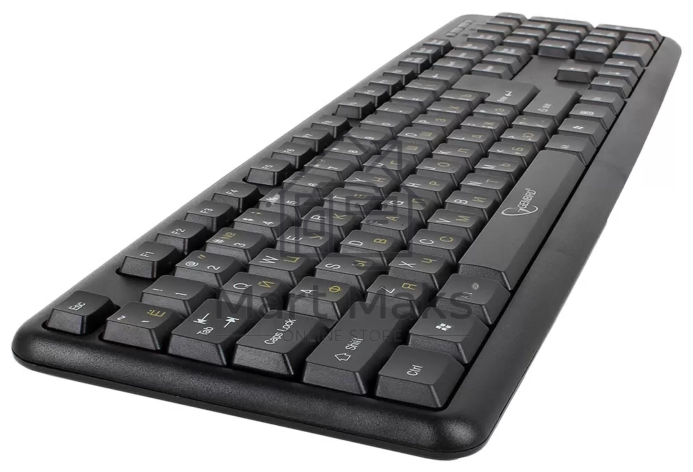 Клавиатура Gembird KB-8320U-BL проводная, USB, черный