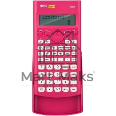 Калькулятор научный Deli E1710A/RED красный 10+2-разр.