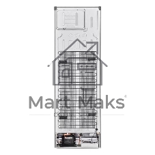 Холодильник LG GC-B459ANMW серебристый двухкамерный 234/110л морозилка снизу, No Frost