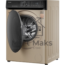 Стиральная машина Weissgauff WM 59411 Direct Drive Inverter Steam Champagne золотистая, загрузка фронтальная 11кг, 1400 об/мин., класс: A+++