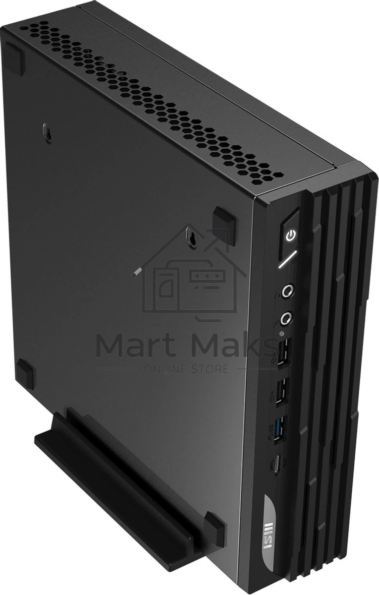 Мини ПК MSI Pro DP21 14M-1088RU i5 14400 (2.5) 16Gb SSD 512Gb UHDG 730 Windows 11 Pro GbitEth WiFi BT 120W черный (9S6-B0A431-1088)