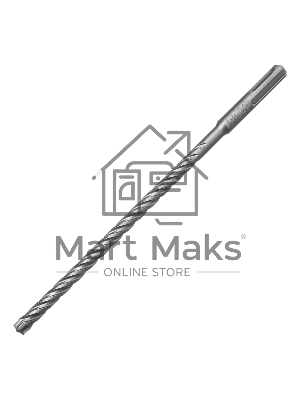 Бур по бетону Denzel цельная крестовая пластина, 8x215 мм, SDS PLUS