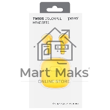 Беспроводные наушники PERO TWS05 COLORFUL Yellow
