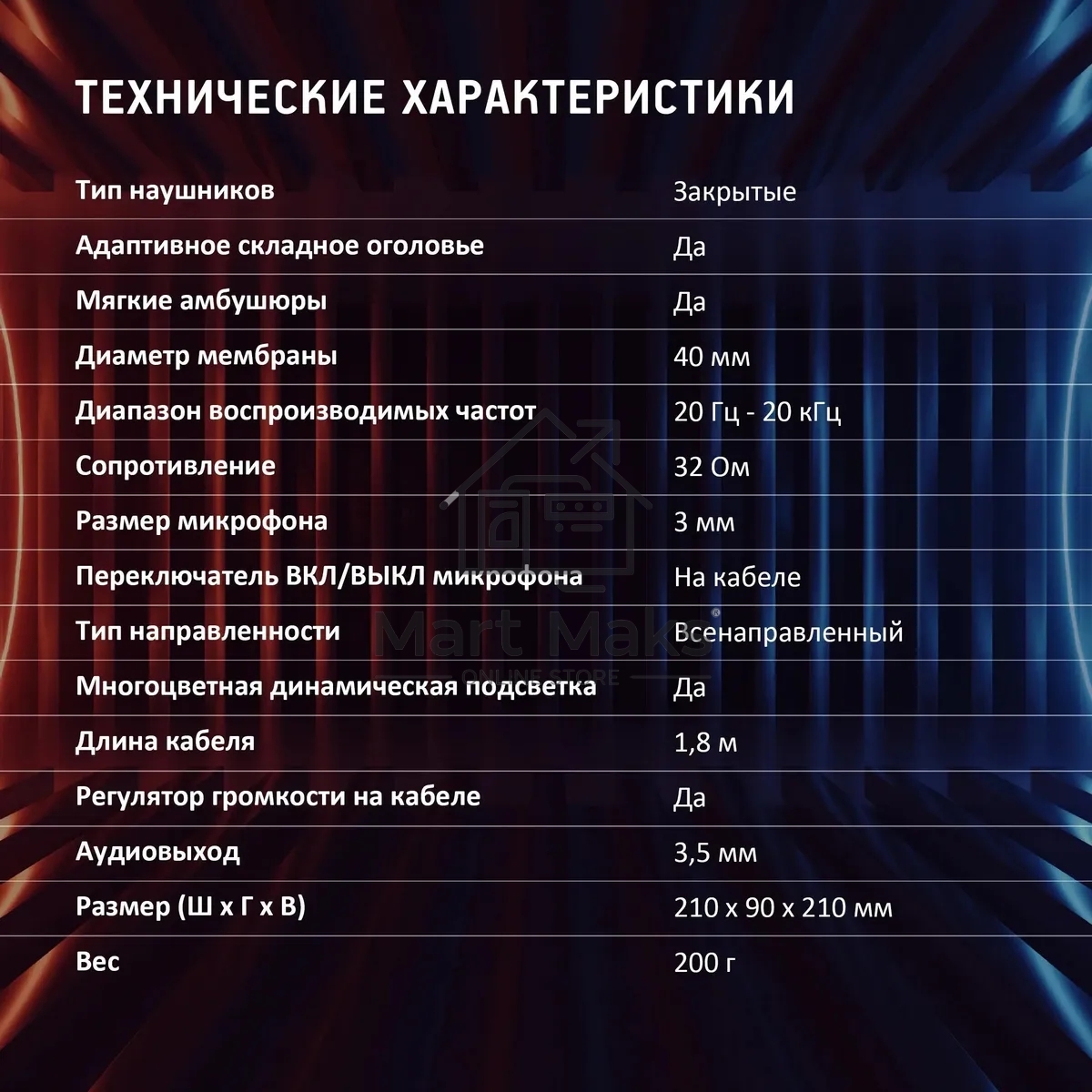 Наушники с микрофоном Оклик HS-L355G черный 1.8м мониторные оголовье (1939807)