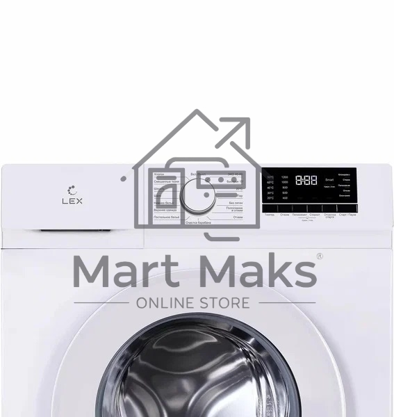 Стиральная машина LEX LWM10012WID (CHKO100011) белый, загрузка фронтальная 10 кг, 1200 об/мин., класс: А+++