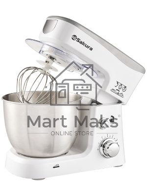 Миксер планетарный Sakura SA-6327W белый