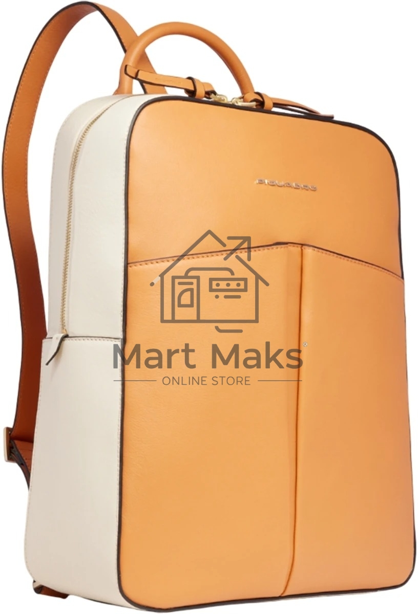 Рюкзак женский Piquadro Ashley CA6455W134/AR охра/бежевый/натур.кожа