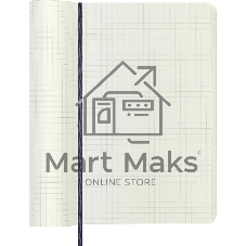 Блокнот Moleskine CLASSIC SOFT QP617B20 Large 130х210 мм 192 стр. клетка мягкая обложка синий сапфир