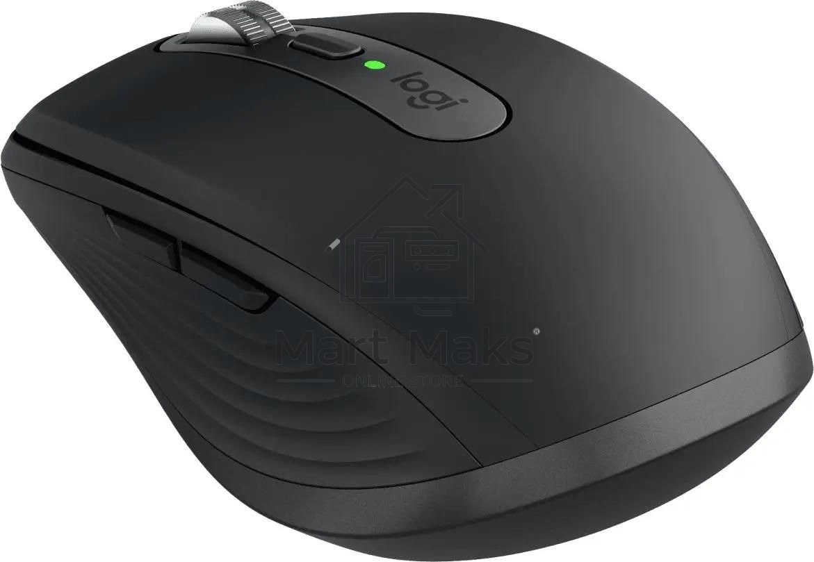 Мышь беспроводная/проводная Logitech MX Anywhere 3S графитовый, 8000 dpi, радиоканал, Bluetooth, USB, кнопки - 6