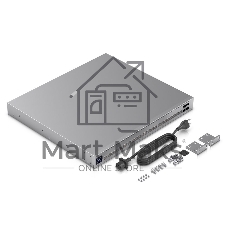 Kоммутатор PoE в стойку Ubiquiti UniFi Switch Pro HD 24 PoE, 22х 2.5G RJ45, 2х 10G RJ45, 4х 10G SFP+, раздача 600 Вт