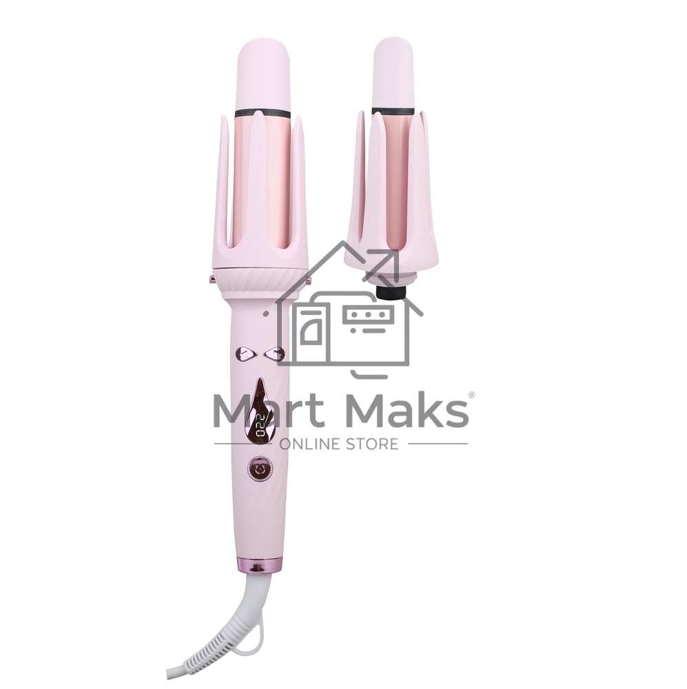 Щипцы для завивки волос KELLI KL-1251 розовый, 32 мм, 200 °C, 5 режимов