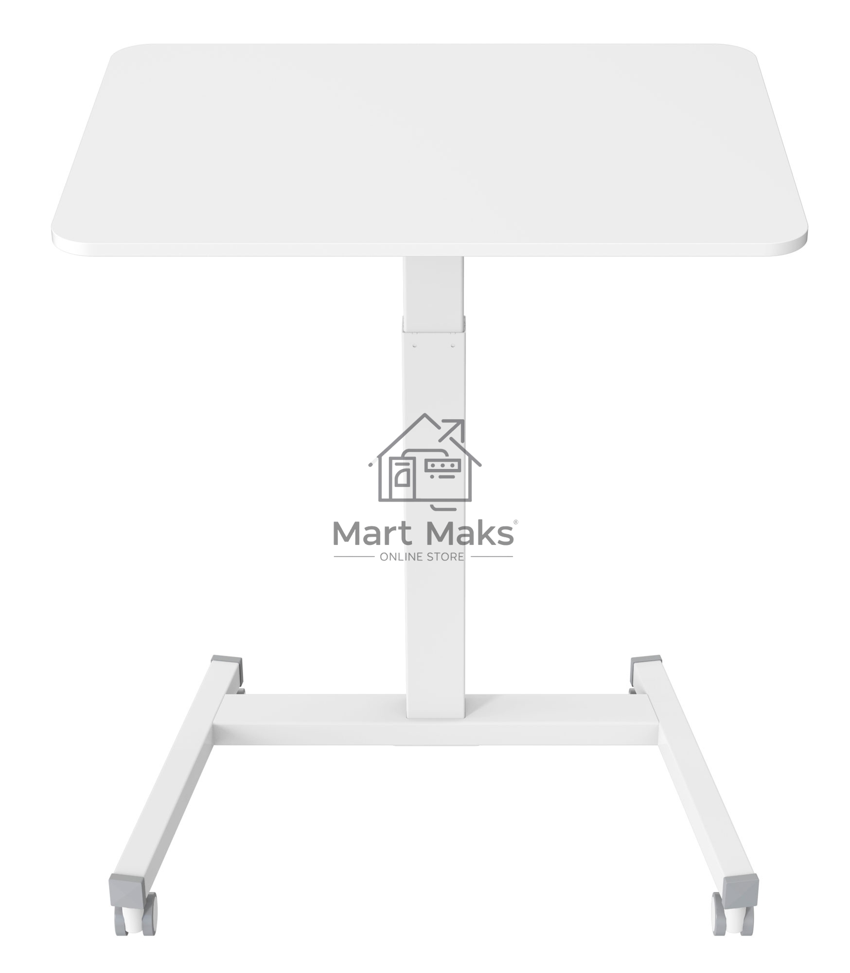 Стол для ноутбука Cactus VM-FDS102 столешница МДФ белый 80x60x122см (CS-FDS102WWT)