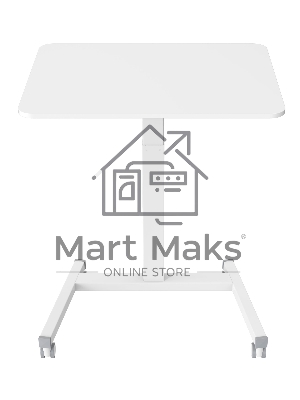 Стол для ноутбука Cactus VM-FDS102 столешница МДФ белый 80x60x122см (CS-FDS102WWT)