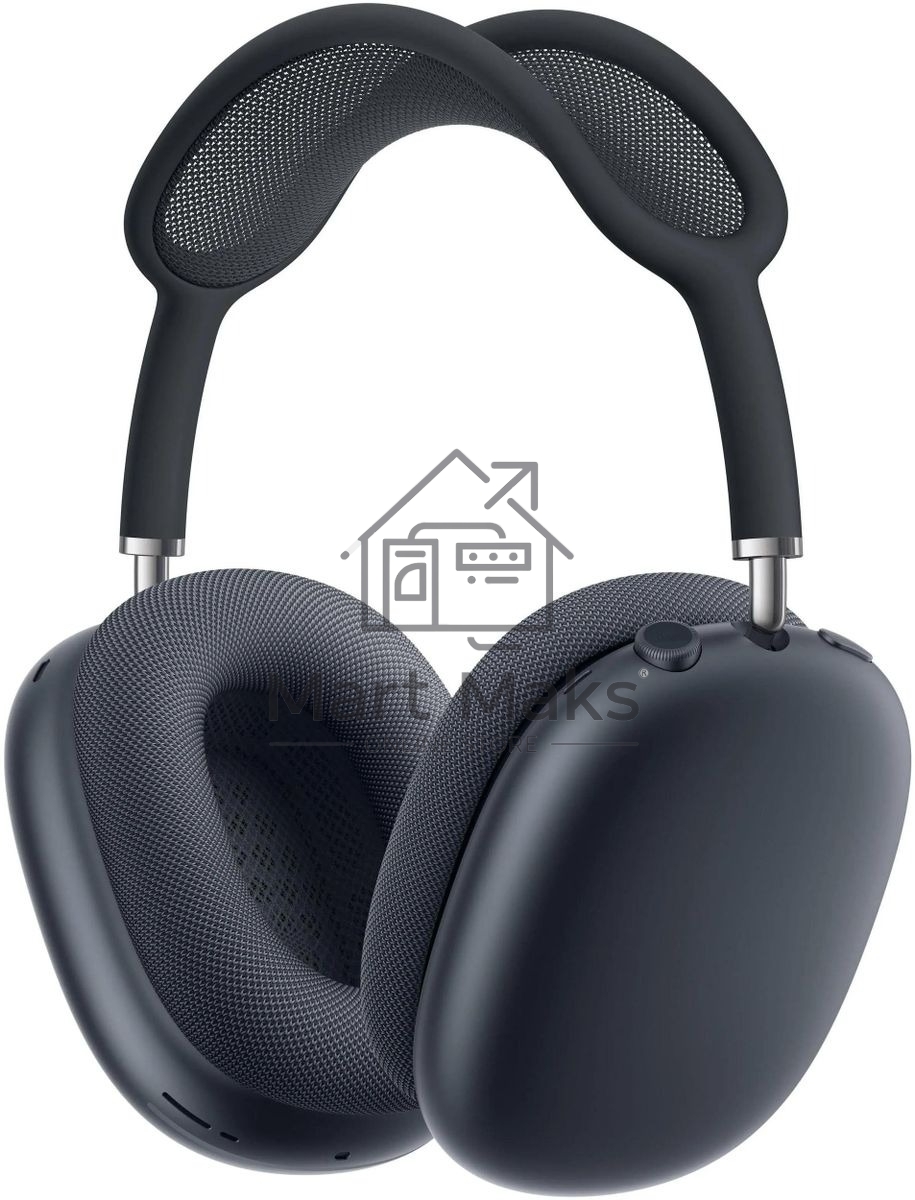 Беспроводные/проводные наушники Apple AirPods Max A3184 темная ночь, полноразмерные, Bluetooth + проводной, оголовье, до 20 ч