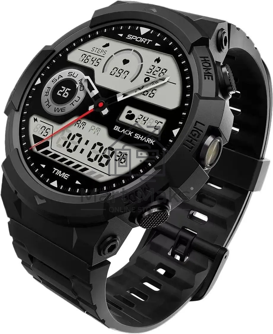 Смарт-часы Black Shark BS-W2402 (GS3 Sport) AMOLED корп.черный рем.черный (1746932)