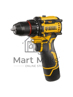 Дрель-шуруповерт Denzel CDH-BL-12, Аккумуляторная, 12В, 1 АКБ Дрель-шуруповерт Denzel CDH-BL-12, Аккумуляторная, 12В, 1 АКБ