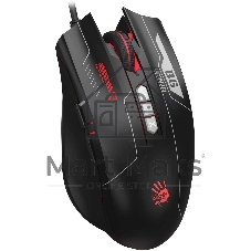 Мышь проводная A4Tech Bloody ES7 черный, 6000 dpi, USB, кнопки - 8