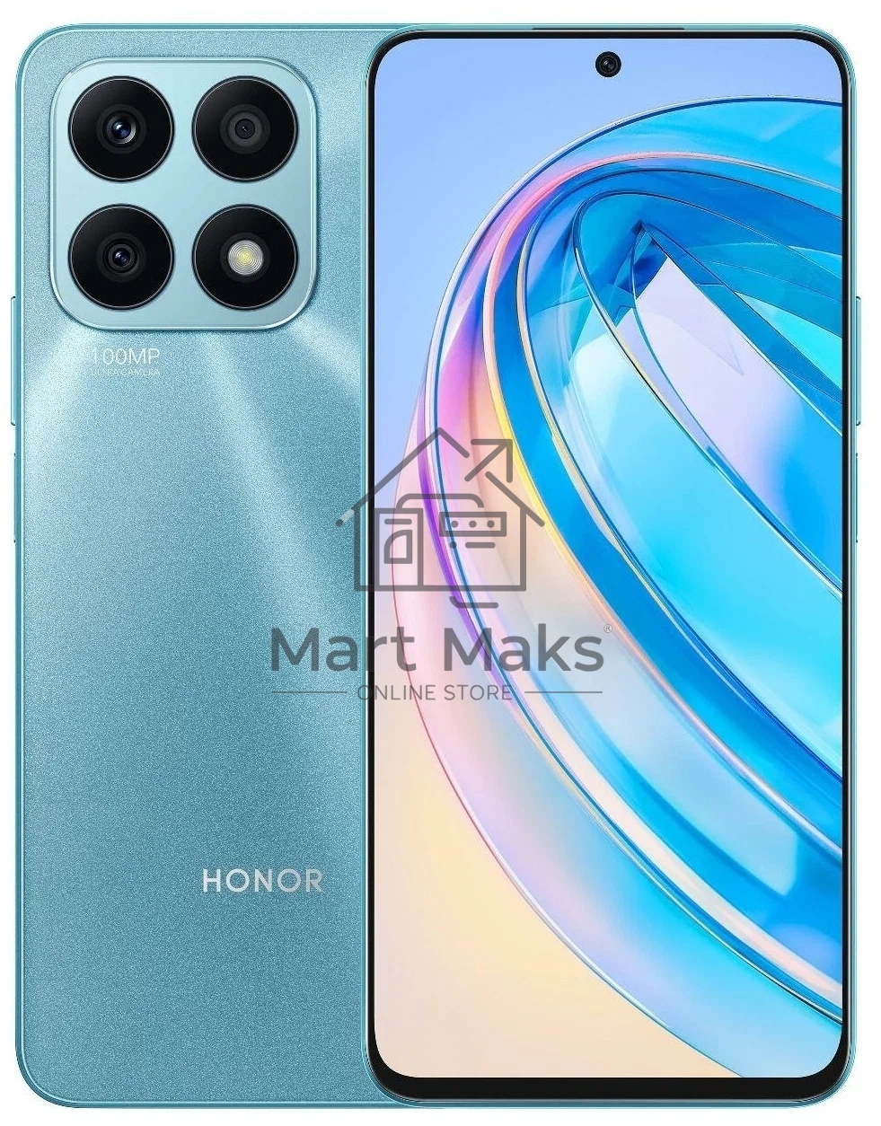 Смартфон Honor X8a, 6/128Gb, небесно-голубой