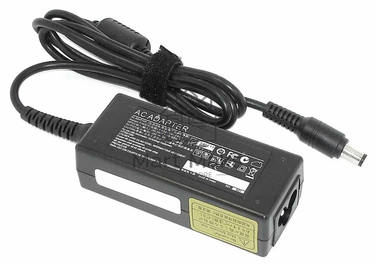 Блок питания (сетевой адаптер) для ноутбуков Toshiba 15V 3A 6.3*3.0mm with pin 45W TA451506330, OEM