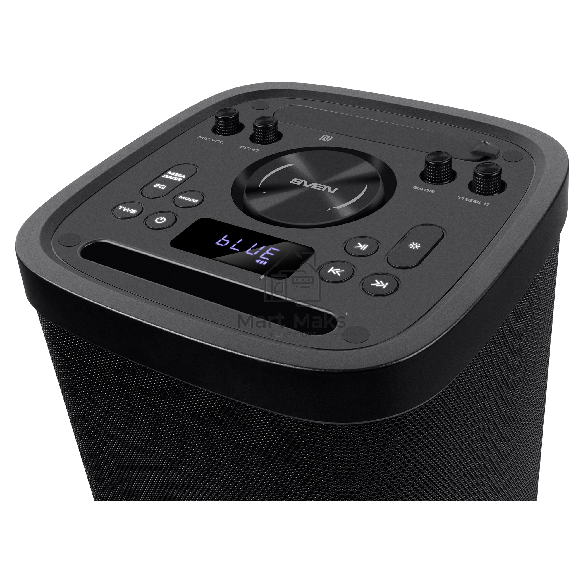 Мобильные колонки Sven PS-930 2.0 чёрные 2x75 W Bluetooth