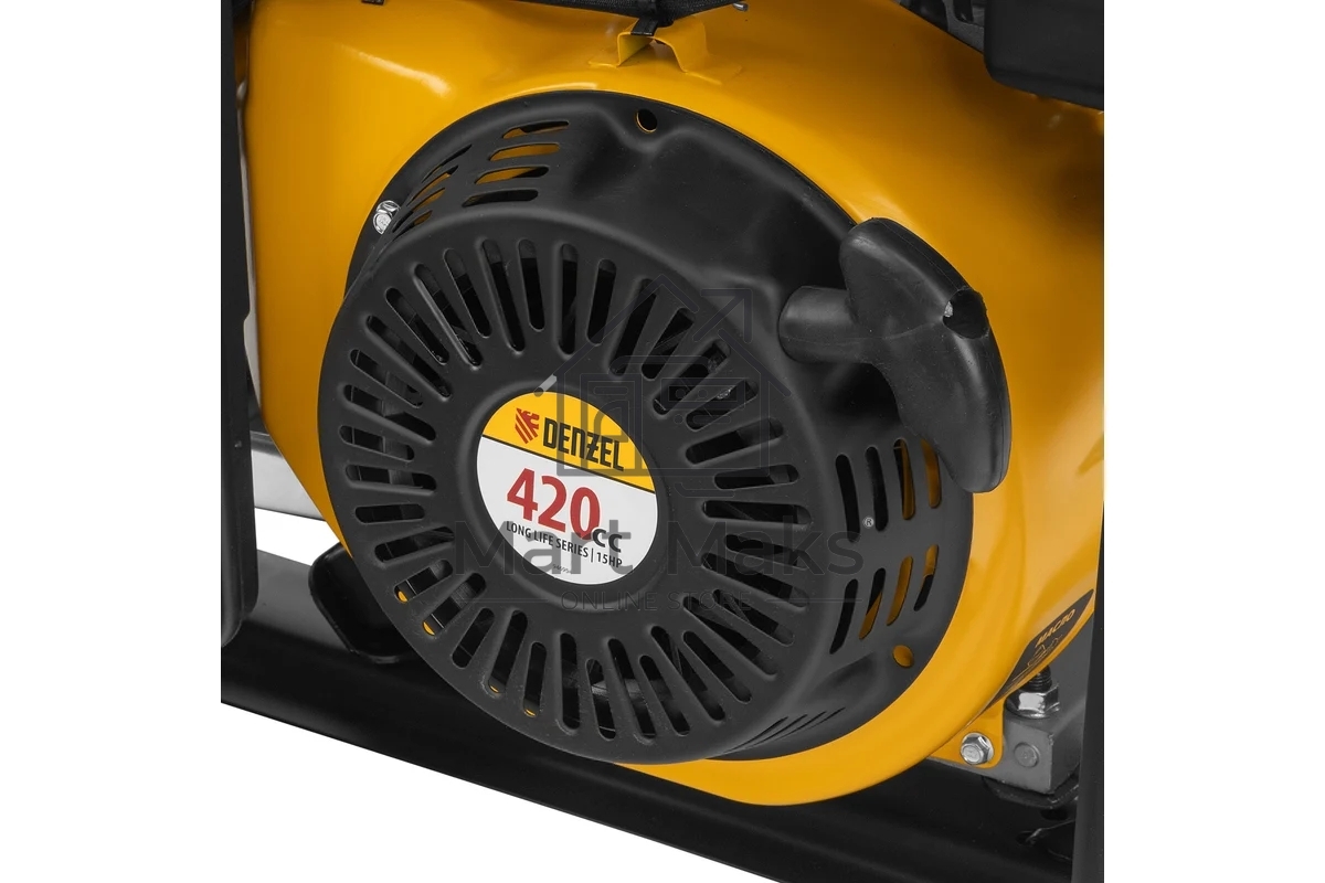 Электрогенератор бензиновый Denzel PS 80 E-3, 6.5 кВт, 85 дБ, 87 кг