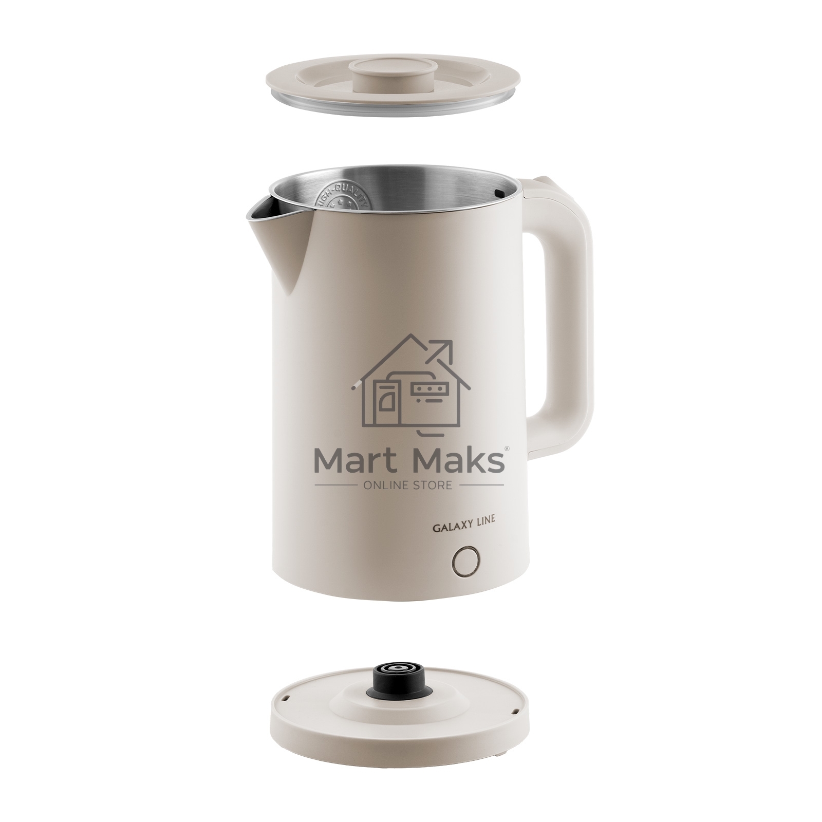 Чайник электрический Galaxy GL 0362 бежевый