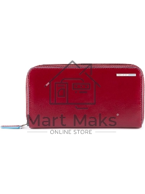 Кошелек женский Piquadro Blue Square PD1515B2R/R красный натур.кожа