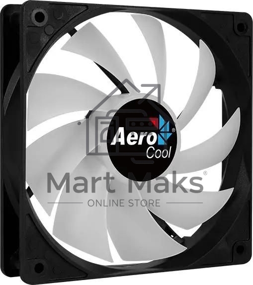 Вентилятор для корпуса Aerocool / Formula Frost 12 PWM FRGB черный, 120 мм, 1500 об/мин, 27.5 дБ, 4 pin