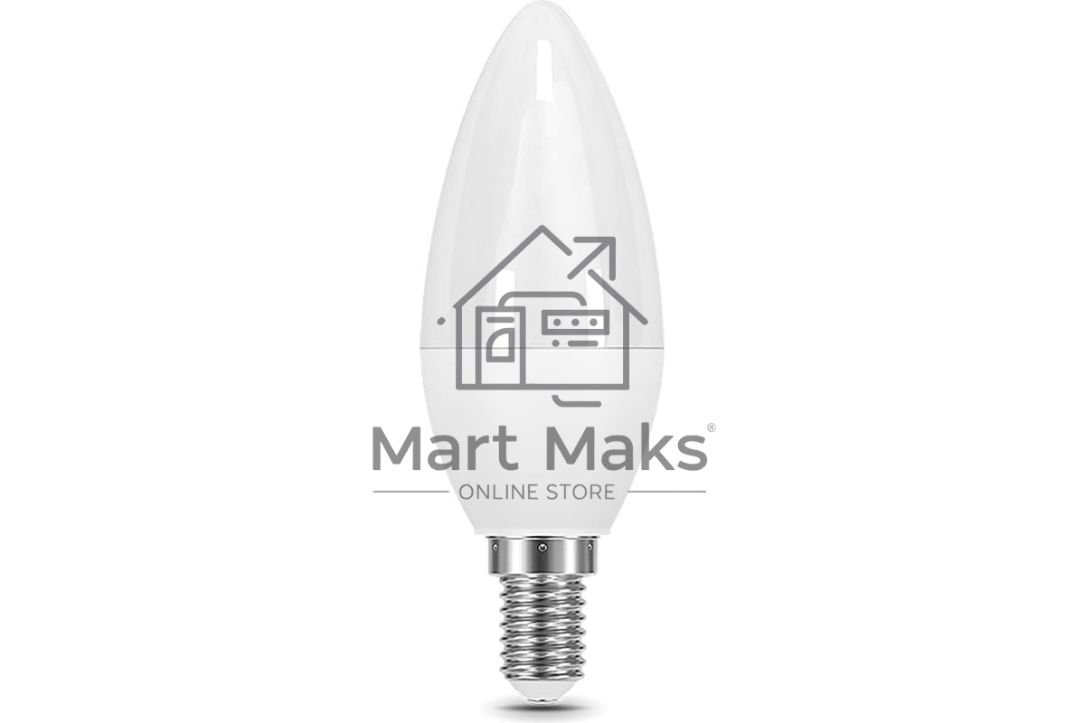 Лампа светодиодная Gauss LED Candle 7Вт E14 4100К step dimmable (диммир.) 103101207-S