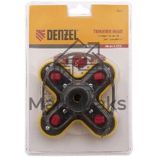 Головка триммерная универсальная гайка Denzel М10х1, 25 левая