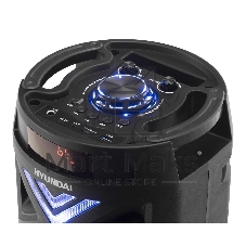 Минисистема Hyundai H-MC180 черный 80Вт/FM/USB/BT/SD/MMC