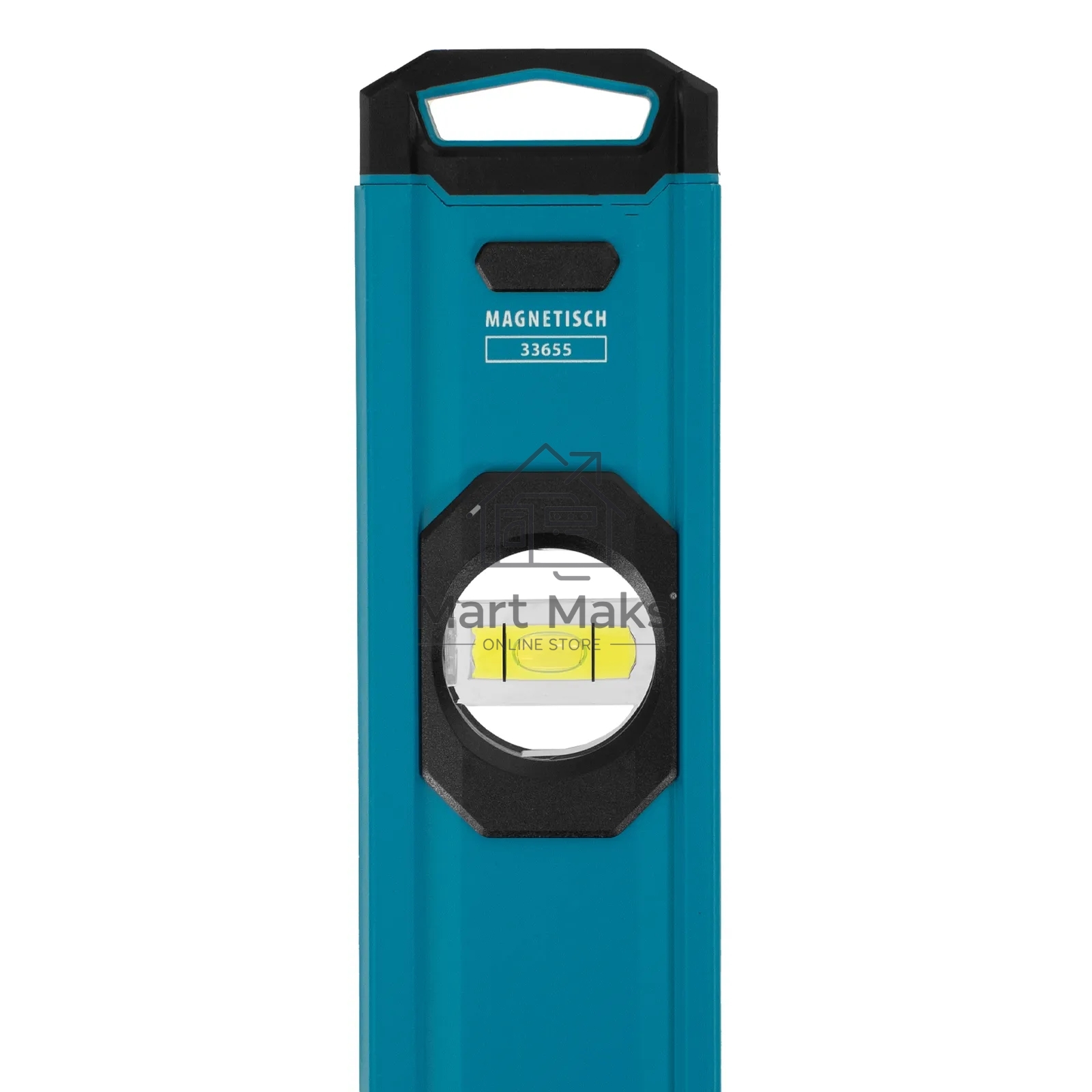 Уровень Gross 33655 алюминиевый, магнит., фрезерованный, 3 глазка, 0,5 мм/м, 1500 мм