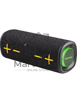 Колонка портативная Defender Union black (20Вт, 2.0 стерео, Bluetooth, питание от аккумулятора)