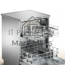 Посудомоечная машина Bosch SMS25AI05E, серебристый, 60 см, 12 компл., сушка конденсационная, 48 дБ, класс A++