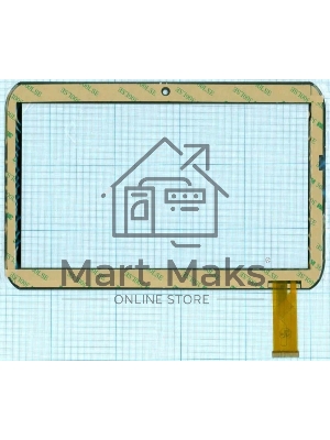 Сенсорное стекло (тачскрин) HN10001 (247*160 мм), черное