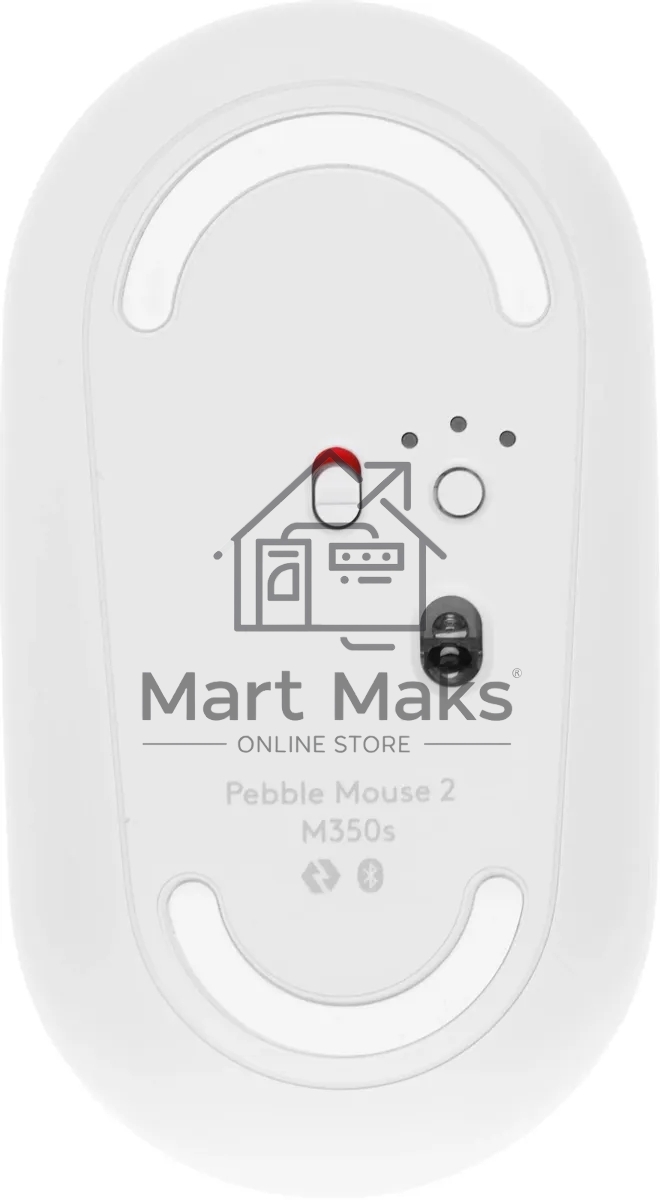 Мышь беспроводная Logitech Pebble 2 M350S белый, 4000 dpi, Bluetooth, кнопки - 3