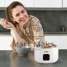 Йогуртница Kitfort КТ-6082 15Вт 1б. 1000мл упр.:электрон. белый