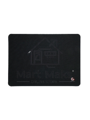Коврик для мыши Gembird MP-35-25-BLACK, черный, 350х250х3мм, ткань/резина, пакет