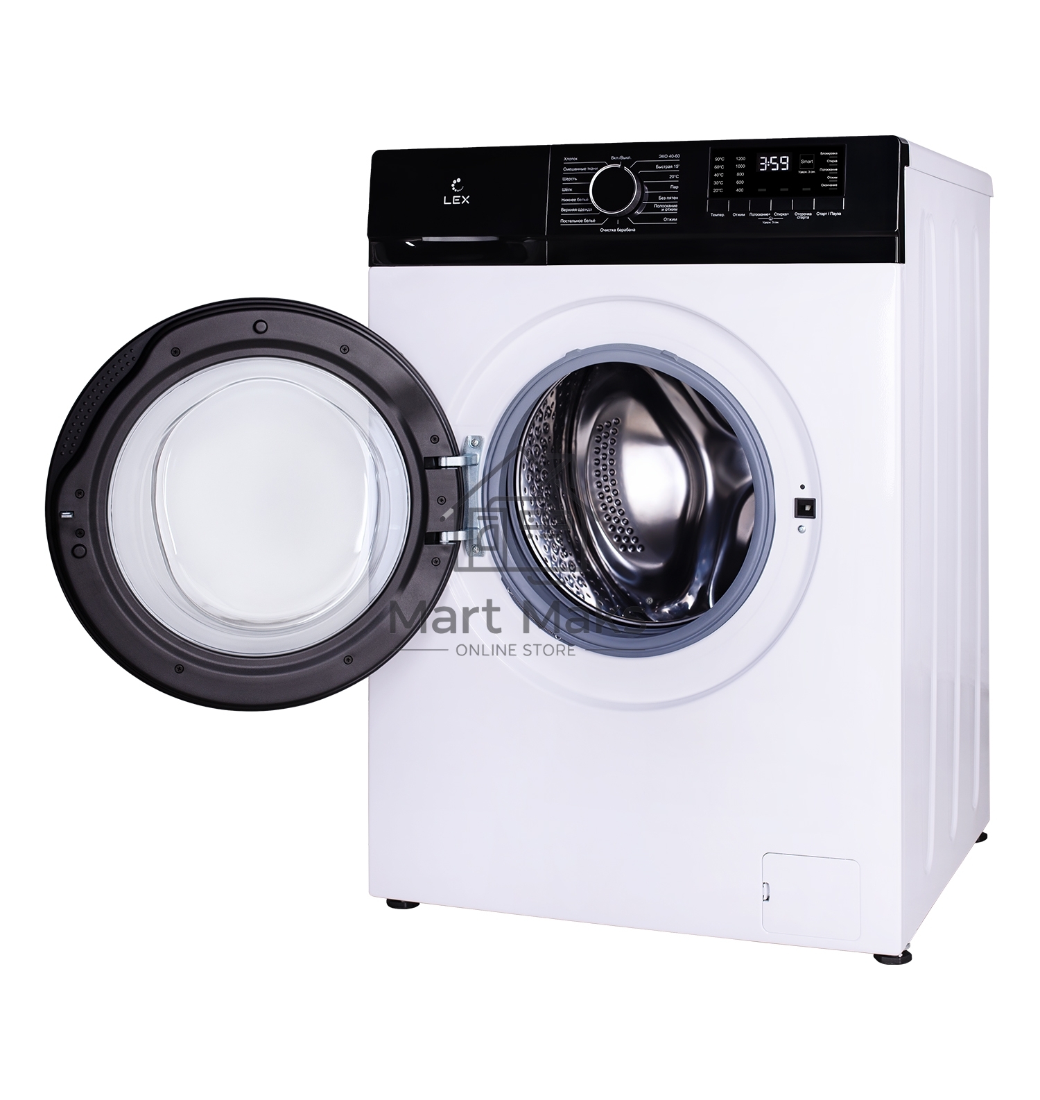 Стиральная машина LEX LWM10012WBlID белый, загрузка фронтальная 10 кг, 1200 об/мин., класс: А++