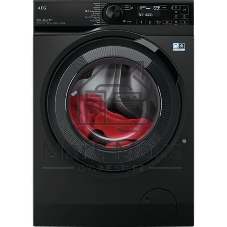 Стирально-сушильная машина AEG LWR73166OE черный, загрузка фронтальная 10 кг, 1600 об/мин., класс: А