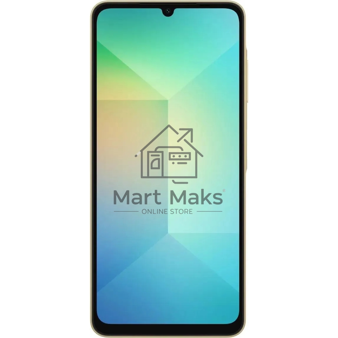 Смартфон Samsung Galaxy A06, 4/128Gb, золотистый