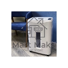 Шредер Office Kit S210N 3,9x38 белый (секр.P-4) фрагменты 16лист. 35лтр. скрепки скобы пл.карты CD