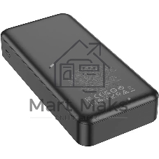 Портативный аккумулятор Hoco J102A Cool figure 20000mAh QC/PD 20W 5A USB-A/USB-C черный (J102A COOL FIGURE BLACK)