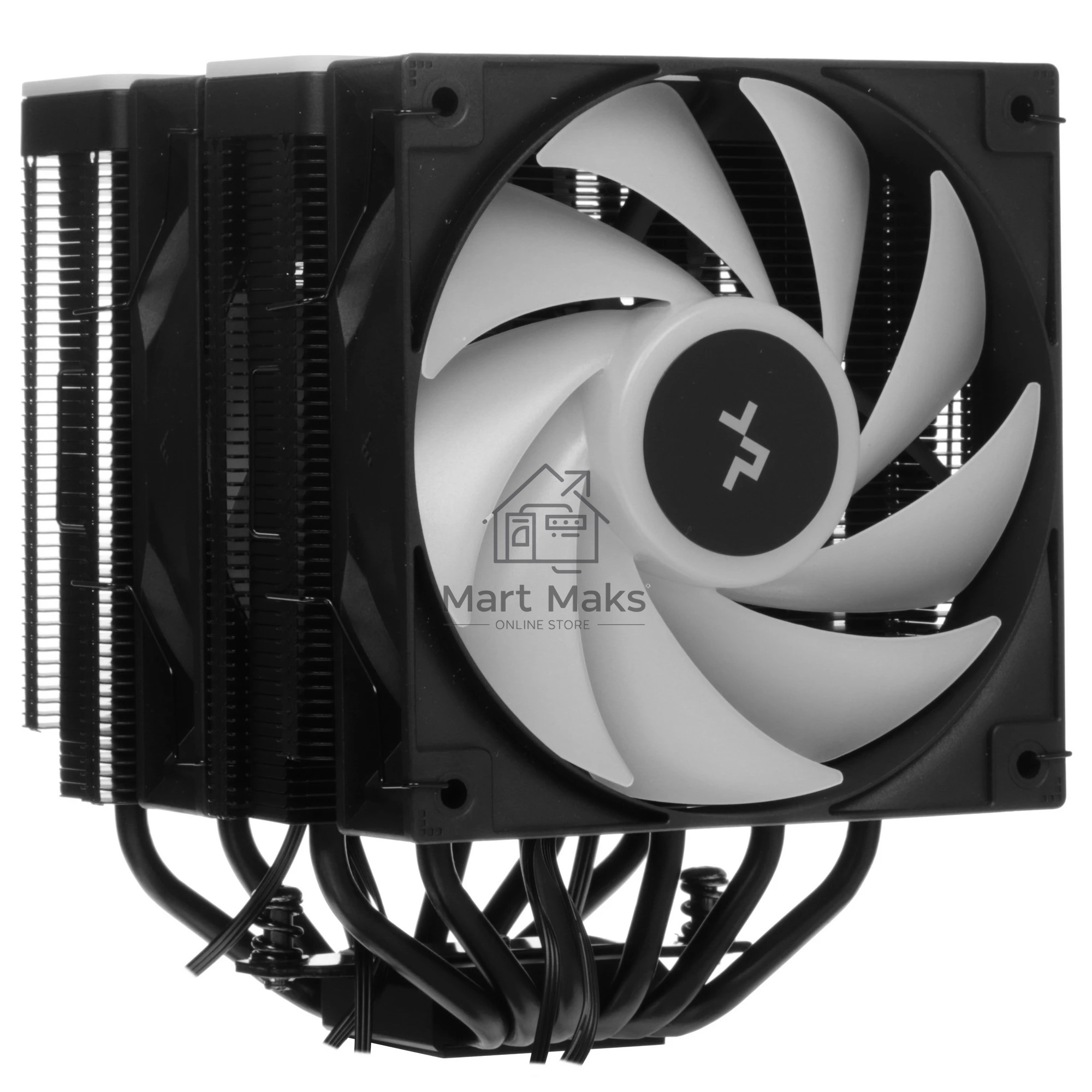 Кулер для процессора DEEPCOOL AG620 BK ARGB V2 черный 120мм алюминий+медь 1850rpm 29.4db 4-pin 260W 157мм