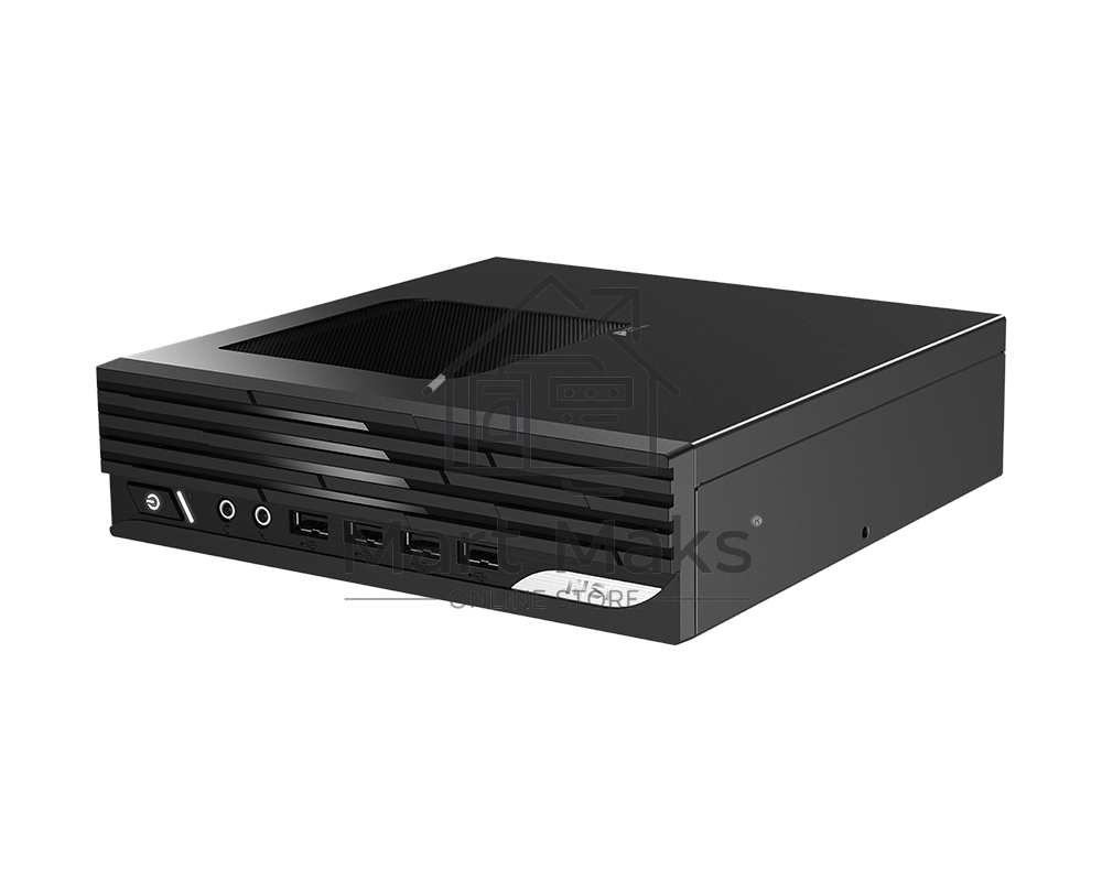 Неттоп MSI Pro DP21 13M Mini Core i3-13100 (3.4GHz), 8Gb DDR4 SO-DIMM, 256GB SSD M.2, Intel UHD Graphics 730, noDVD, WiFi, BT, 120W, VESA, COM Port, Wired keyboard&mouse, noOS, 1y war-ty (9S6-B0A421-672)