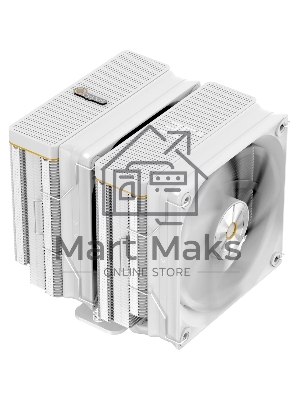 Кулер Ocypus Iota A62 WH Iota-A62-WH белый 120мм алюминий+медь 2000rpm 29db 4-pin 260W 158мм