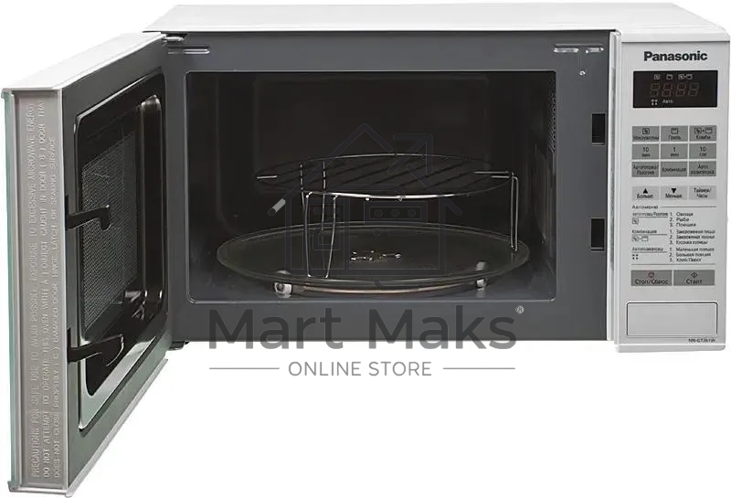 Микроволновая печь Panasonic NN-GT261WZPE белый, 20 л, 800 Вт, переключатели - сенсор