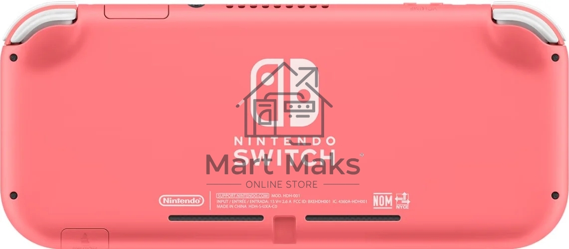 Портативная игровая консоль Nintendo Switch Lite розовый