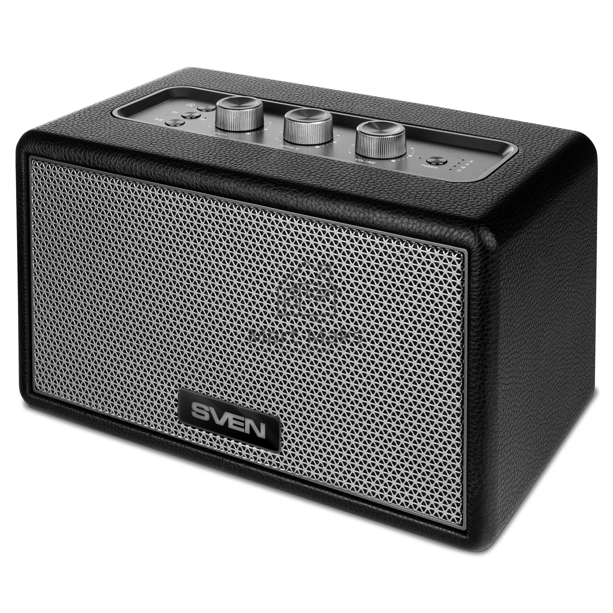 Аудиосистема SVEN HA-950, черный, МДФ, эко-кожа (60 Вт, Bluetooth, USB, Micro SD, пульт)